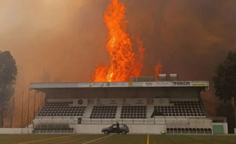 GD Vidreiros promotes solidarity day to support club affected by wildfires